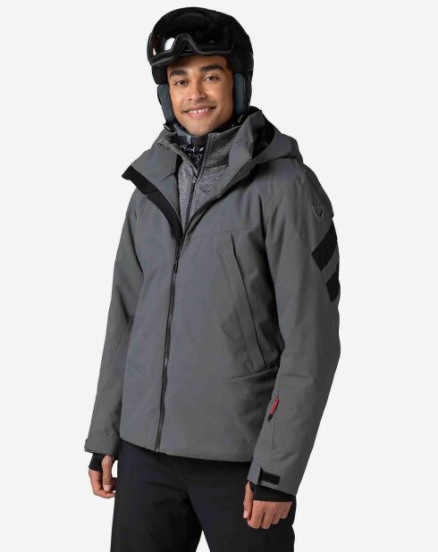 Veste de ski Controle gris onyx