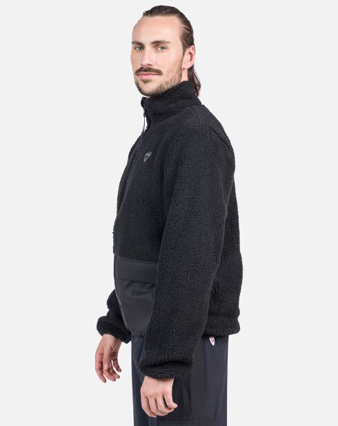 Sweat Polaire Sherpa noir