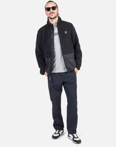 Sweat Polaire Sherpa noir