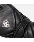 Gants de ski en Cuir Select Imp'R noirs