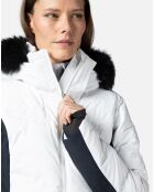 Veste de ski Départ blanche