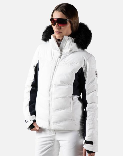 Veste de ski Départ blanche