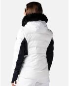 Veste de ski Départ blanche