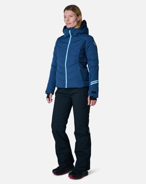 Veste de ski Courbe bleu marine