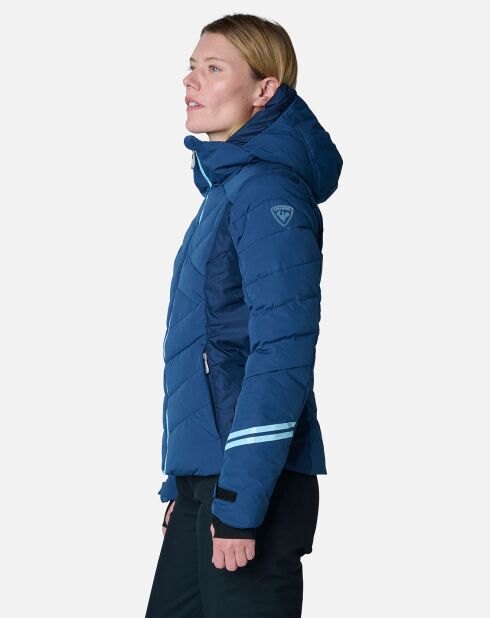 Veste de ski Courbe bleu marine