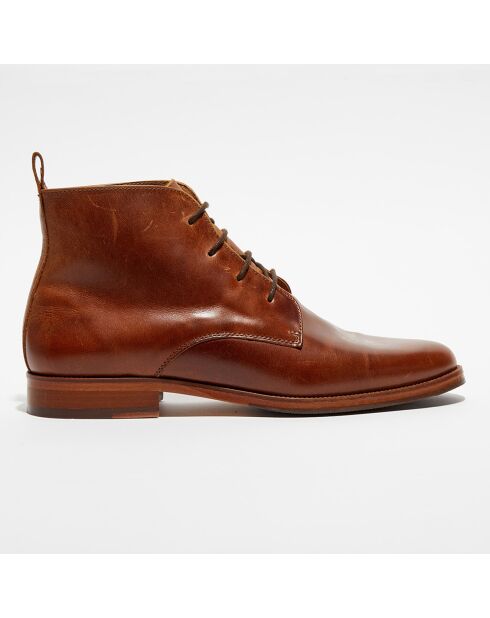 Boots en Cuir Vasco marron