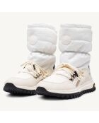 Boots Noe blanc/beige