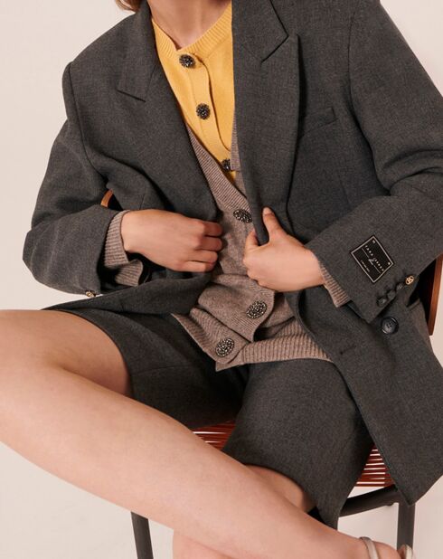 Veste Vlad gris anthracite