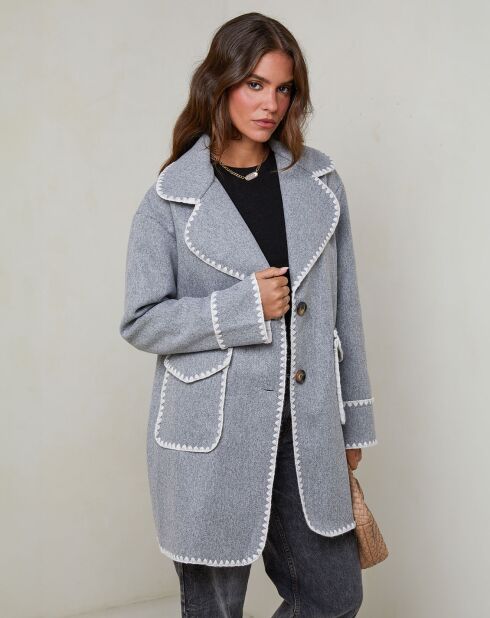 Manteau Louise gris