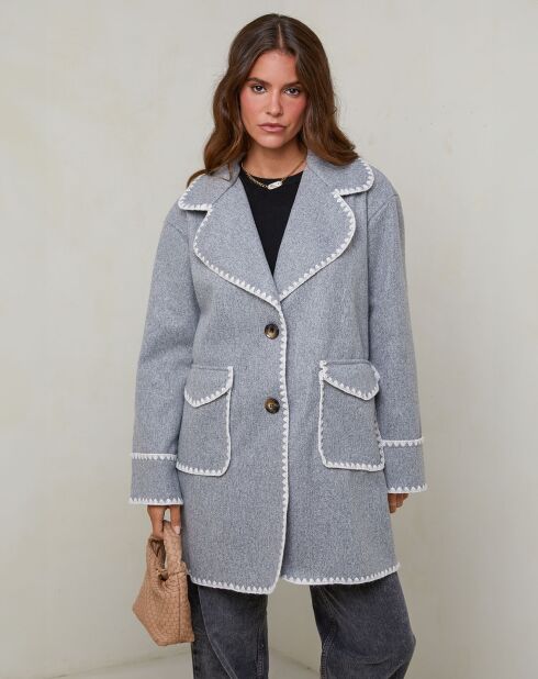 Manteau Louise gris