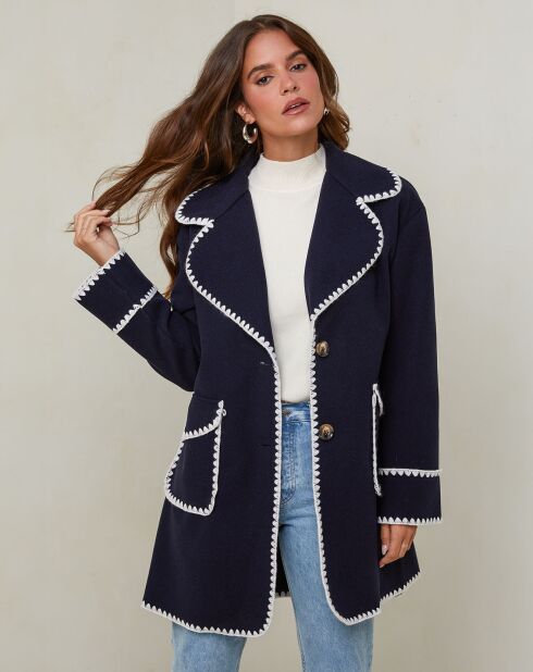 Manteau Louise marine