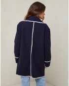 Manteau Louise marine