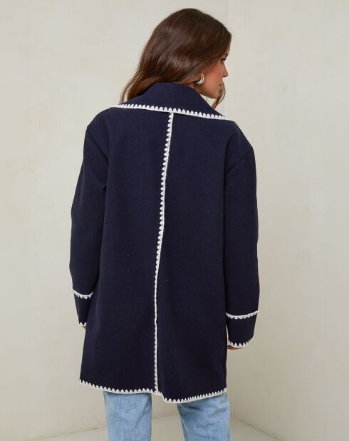 Manteau Louise marine