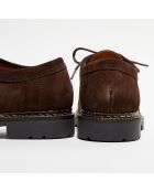 Derbies en Cuir Loretta marron