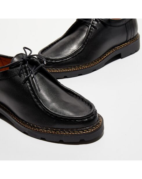 Derbies en Cuir Maurice noires