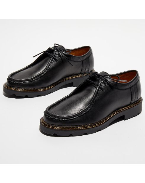 Derbies en Cuir Maurice noires