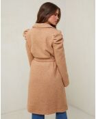 Manteau Ambre camel