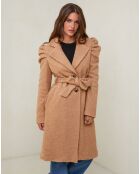 Manteau Ambre camel