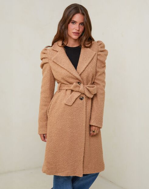 Manteau Ambre camel