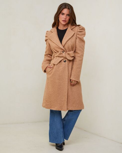 Manteau Ambre camel