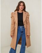 Manteau Ambre camel