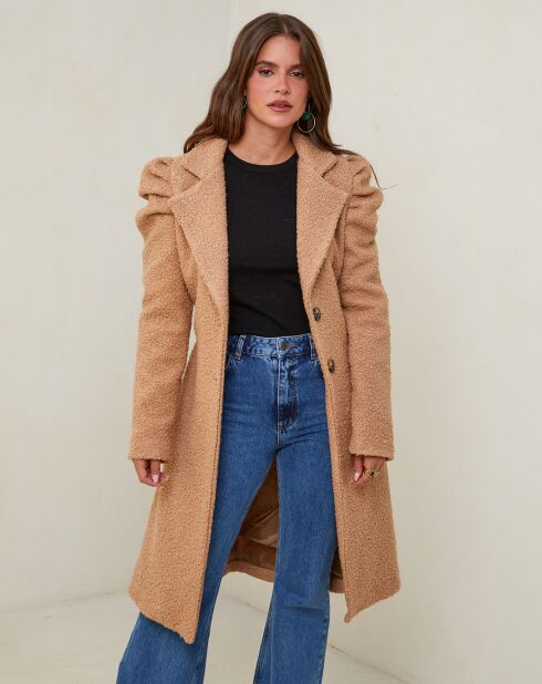 Manteau Ambre camel