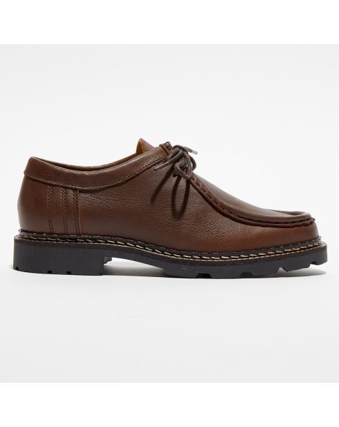 Derbies en Cuir Maurice marron