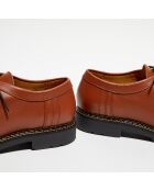 Derbies en Cuir Maurice cognac