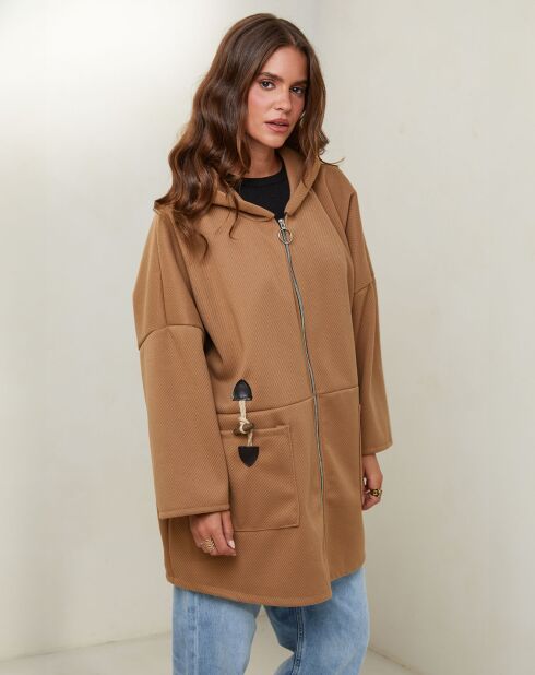 Manteau Alba camel