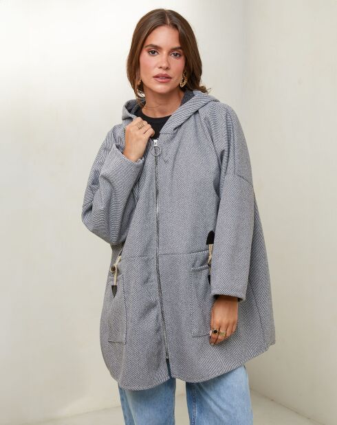 Manteau Alba gris