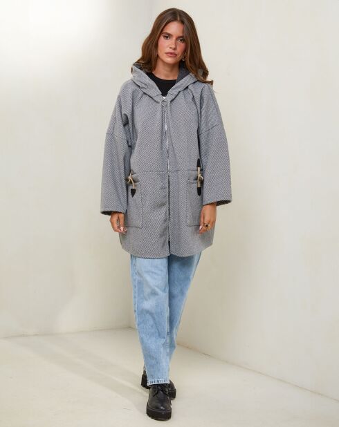 Manteau Alba gris