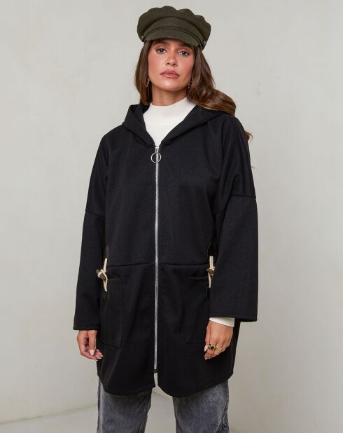 Manteau Alba noir