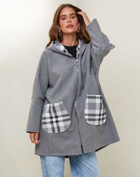 Manteau Jade gris