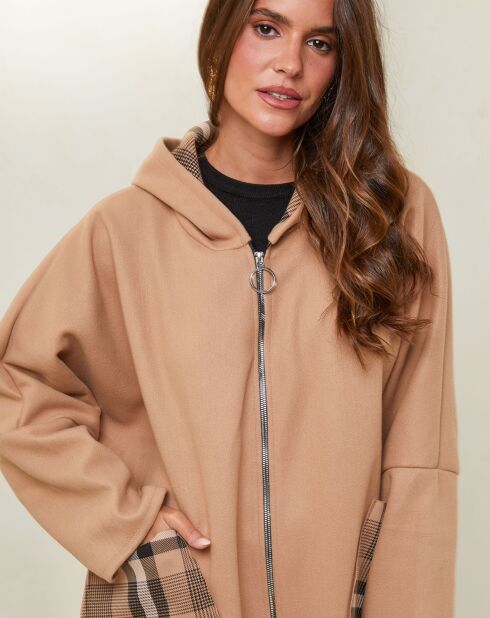 Manteau Jade camel