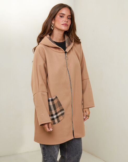 Manteau Jade camel