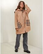 Manteau Jade camel