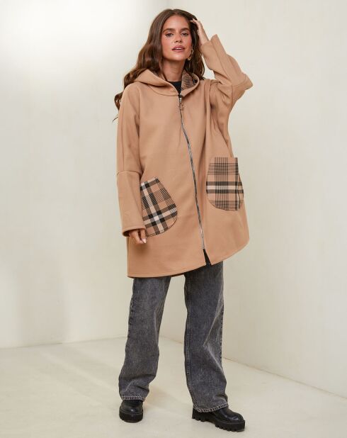 Manteau Jade camel