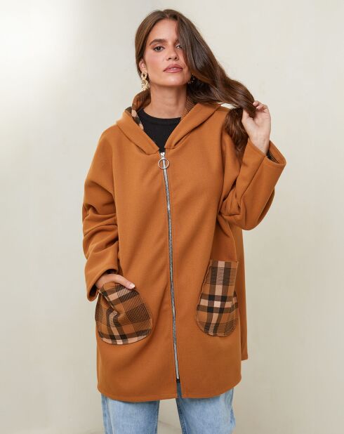 Manteau Jade tabac