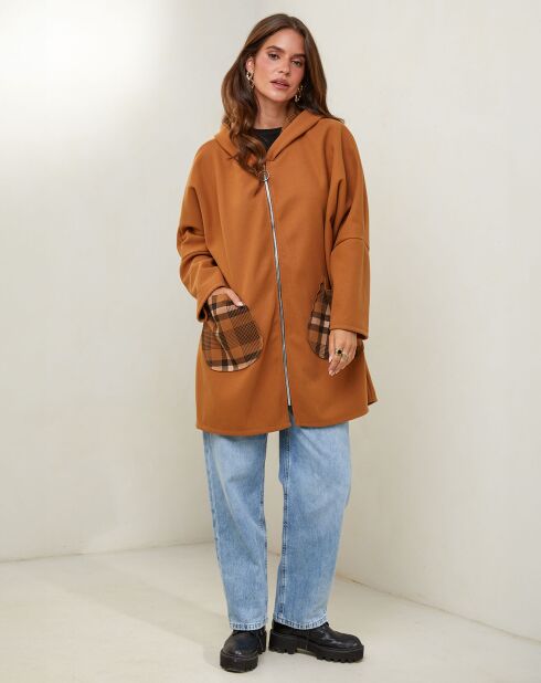 Manteau Jade tabac