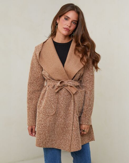 Manteau Emma camel