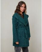 Manteau Emma vert foncé