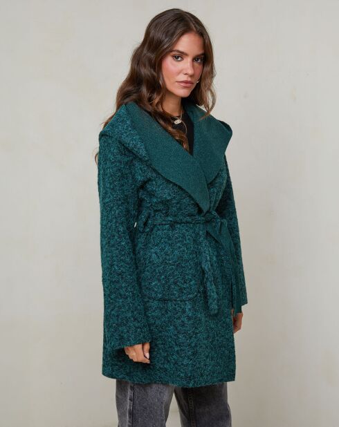 Manteau Emma vert foncé