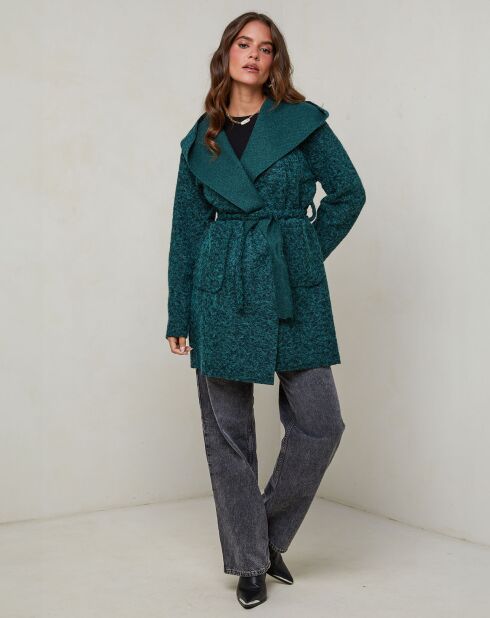 Manteau Emma vert foncé
