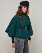 Manteau Rose vert foncé