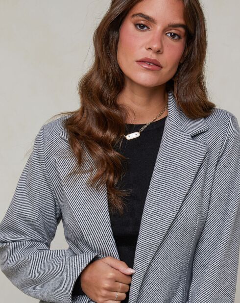 Manteau Eva gris