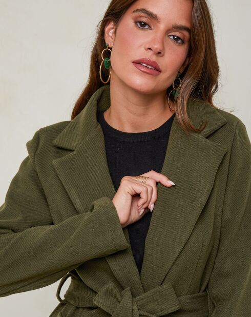 Manteau Eva kaki