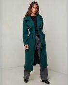 Manteau Agathe vert foncé