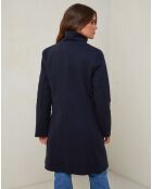 Manteau Iris marine