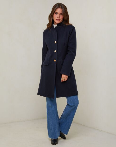 Manteau Iris marine