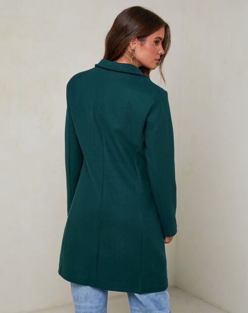 Manteau Iris vert foncé